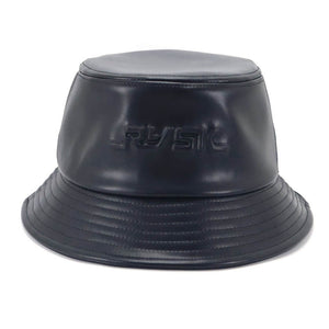 Leather Embossed Bucket Hat